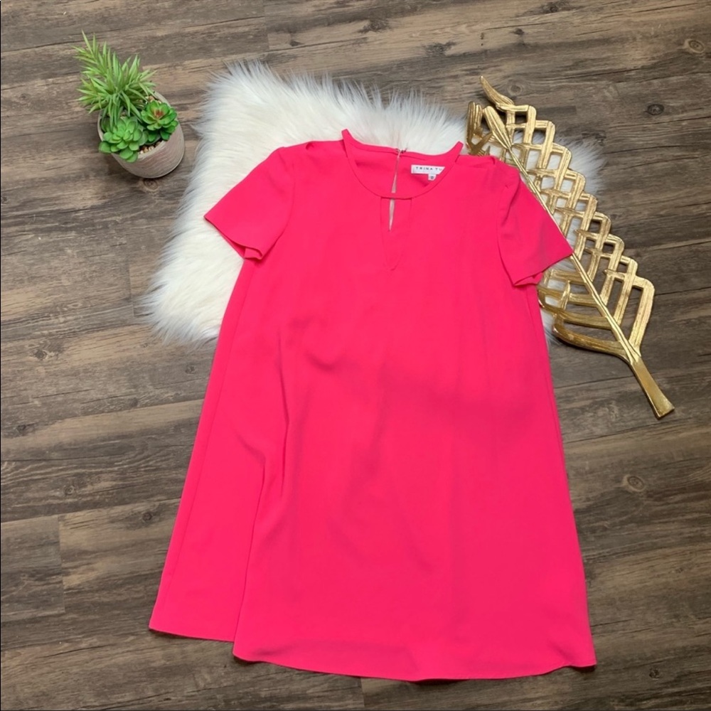 Trina Turk Trapeze Pink Dress